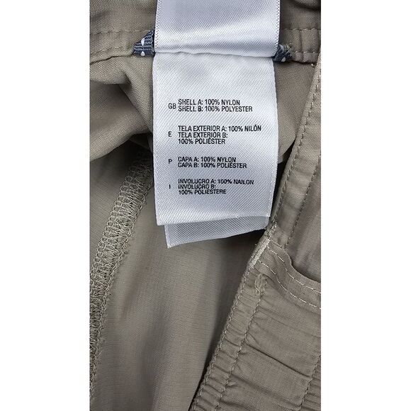 The North Face Cargo Pants‎ Mens Large 34x32. Nylon Hiking Trekking Outdoors. - Picture 3 of 9